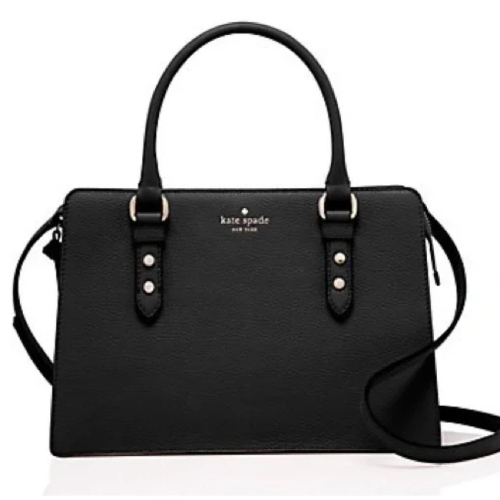 Kate Spade Mulberry Street Black Satchel Bag